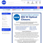 75% off RRP on Spectacles Frames on 11-12 May @ BIG W Optical
