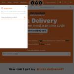 Free Live-Tracked Delivery with $50 Minimum Spend (Was $100) @ BWS