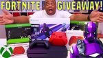 Win a Special Edition Purple Fortnite Battle Royale Xbox One S Bundle from Lamarr Wilson