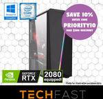 Gaming PCs: i7-8700 RTX 2080: $1499.40 / R5-2600 GTX 1660 Ti: $737.10 / i3-9100F GTX 1060 3GB: $490.50 Delivered @ TechFast eBay