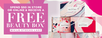 Spend $50 or More & Receive a Free Beauty Box (Exclusive to Sister Club Members, Free to Join) @ Priceline