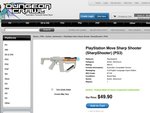PS3 Sharpshooter (White) $69.80 Delivered, Cheaper Instore $64/ $59 Instore