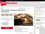 $9 for 2 Bowls of Coffee & 2 Brioches in Darlinghurst [Sydney]