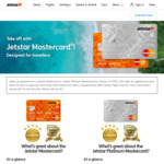 $200 Jetstar Flight Voucher with Jetstar Mastercard / Platinum Mastercard, $13 Annual Fee (1st Year)