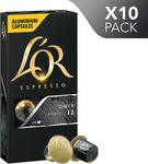 L'or Espresso Pods - 100 Aluminium Capsules $29.95 + Delivery ($0 with Prime/ $39 Spend) @ Amazon AU
