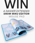 Win a TT eSports Dasher Snow Miku Extended Mousepad Worth $59 from Thermaltake ANZ