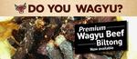 Wagyu Beef Biltong (Air-Dried Jerky) 15% off: ~ $70.82/kg, Post $9 @ Biltong.com.au