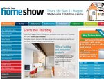 2 for 1 Offer or a Half Price Ticket - 2011 Herald Sun Home Show Melbourne