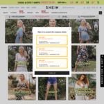 10% off, 15% off Orders $109+, 20% off Orders $169+ @ Shein