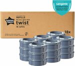 [Prime] 18x Tommee Tippee Twist and Click Advanced Nappy Disposal Sangenic Refills $77.69 Delivered @ Amazon UK via AU