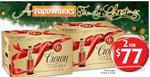 Crown Lager 2 Cases for $77 at Foodworks (may only be Vic )