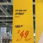[NSW] SPÄNST Multicolour LED Light Sticks - 134cm $25, 40cm $9.99 @ IKEA Rhodes