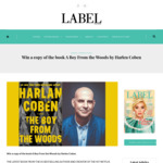 Win a Copy of The Book A Boy from The Woods by Harlan Coben from Label Magazine