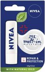 Nivea Lip Balm $1.79 (S&S $1.61) Original, Hydro, Repair and Others + Delivery ($0 with Prime or $39 Spend) @ Amazon AU