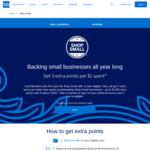 AmEx Shop Small - Get 3 Extra Points Per $1 Spent (up to 40,000)