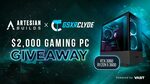 Win an RTX 3060 Gaming PC worth $2,000 from GSXRCLYDE & Artesian Builds