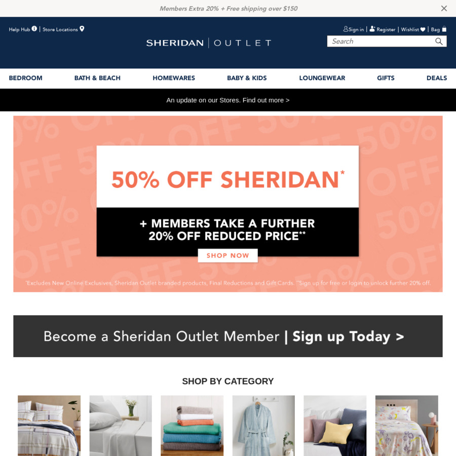 Sheridan outlet hot sale baby