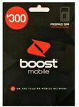 [eBay Plus] Boost Mobile Sims: $200 100GB for $149.40, $300 260GB for $220.04 Delivered @ luckymobileau eBay