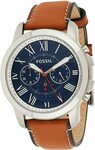 Fossil Men's Grant Stainless Steel Quartz Chronograph Watch $79 (64% off) Delivered @ Amazon AU