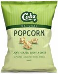 Cobs Natural Popcorn $1.42 (Min Order: 3, $1.28 S&S) + Delivery ($0 with Prime/ $39 Spend) @ Amazon AU