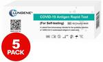Clungene COVID-19 Rapid Antigen Test 5pk $59.99 + Free Shipping @ Catch