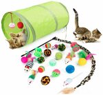 HMNXG 21-Pack Cat Toys $10.99 (Was $25.99) + Delivery ($0 with Prime/ $39 Spend) @ HMNXG via Amazon AU