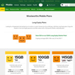 $200 145GB 365-Day Prepaid Starter Pack for $180 (Save $20) Delivered @ Woolworths Mobile
