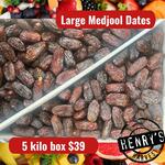 [NSW] Medjool Dates 5kg $39 @ Henry's Harvest (Campbelltown)