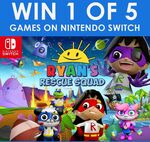 Win 1 of 5 copies of Ryan's Rescue Squad on Nintendo Switch from EB Games