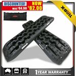 X-BULL Recovery Tracks Gen3.0 Sand Snow Grass Truck 4WD Accessories 1pair Black $82 Delivered @ etoshaoz eBay