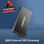 Win a External SSD 500GB Prize Pack Worth $600 from VANSUNY
