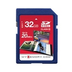 MyMemory 32GB SD Card (SDHC) - Class 10 for ~$27 Inc. Shipping