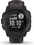 Garmin Instinct Rugged Outdoor Watch with GPS US$177.44 (~A$260.30) Delivered @ Amazon US