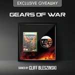 Win a Framed Copy of Gears of War Signed by Cliff Bleszinski from Frame-A-Game