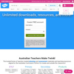 Free Access to All Contents (Primary / Secondary Teaching Resources) @ Twinkl