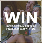 Win a BenQ Portable Projector (GS50) Worth $1,600 from Running Heroes