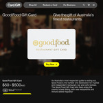 15% off Good Food Restaurant Gift Cards: Digital & Physical Gift Cards (+ $2.95 Physical Card Delivery) @ Card.Gift