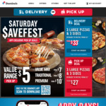 40% off Premium and Traditional Pizzas @ Domino's (Select Stores)