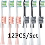 12 Replacement Brush Heads for Oclean Electric Toothbrush US$8.33 (~A$12.68) Delivered @ Seattle Personal Care Store AliExpress