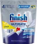 72 Finish Ultimate All in One Lemon Sparkle Dishwasher Tablets $29.40 ($26.46 S&S) + Delivery ($0 with Prime/ $39+) @ Amazon AU