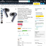 [Prime] EarFun Air Pro 3 Noise Cancelling Wireless Earbuds $79.99 Delivered @ Earfun via Amazon AU