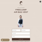 Win a Freejump Air Bag Vest Worth $995 from Chaballo