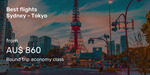 Tokyo, Japan from Sydney $328 Return, Melbourne $341 Return [Sep-May] on Scoot @ Beat That Flight