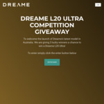 Win 1 of 3 DreameBot L20 Ultra Robot Vacuums Worth over $2,000 from Dreame