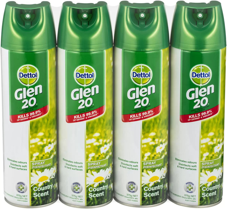 Glen 20 Disinfectant Spray Country Scent 4 x 375g 14.97 Delivered Costco Online (Membership