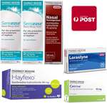 Hayfever Bundle: Momestasone Nasal Spray + Decongestant + Fexo + Cetirizine + Loratadine $47.99 Delivered @PharmacySavings