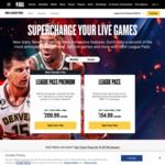 NBA League Pass Premium (Now up to 3 Devices) Turkish Lire ₺599.99 (~A$34.82) (VPN Required Only at Sign up)