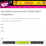 Win Tickets to See The Movie Silent Night from Sit down Comedy