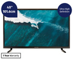 Bauhn 40" 4K Ultra HD WebOS Smart TV $329, Philips 2.1 Channel Bluetooth Soundbar with Wired Subwoofer $119 @ ALDI