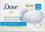 Dove Beauty Cream Bar Exfoliating Soap (4x 90g) $3.82 ($3.44 S&S) + Delivery ($0 with Prime/ $59 Spend) @ Amazon AU